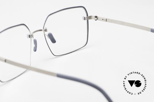 Götti Perspective Bold09 Rimless Glasses 3D Rim, the orig. DEMO lenses can be exchanged as desired, Made for Men and Women