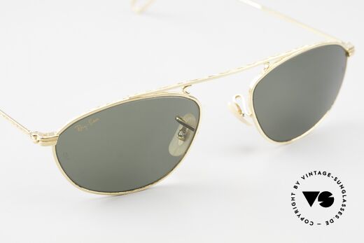 Ray Ban Modified Aviator Great Vintage Character, frame with PATINA (typical for this RAY-BAN series), Made for Men and Women