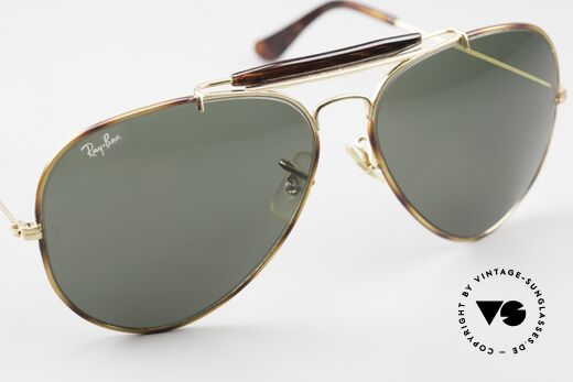 Ray Ban Outdoorsman II B&L G15 Mineral Lenses, NO RETRO shades, but an old original in 62/14 size, Made for Men