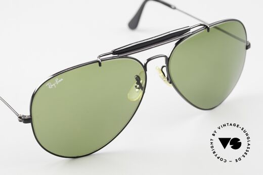 Ray Ban Outdoorsman II USA Shades 80's Aviator, NO RETRO shades, but an old original in 62/14 size, Made for Men