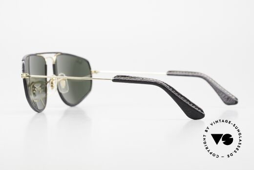 Ray Ban Fashion Metal 3 Limited Leather Edition 80s, NO RETRO sunglasses, but an old USA ORIGINAL, Made for Men and Women