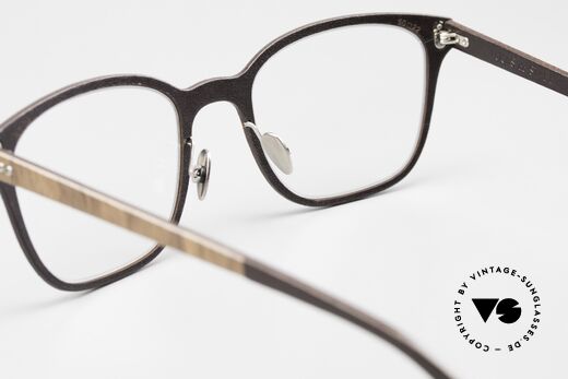 Lucas de Stael Nemus Thin 09 Luxury Frame Wood Leather, Size: medium, Made for Men and Women Lucas de Stael Nemus Thin 09 Luxury Frame Wood Leather, Size: medium, Made for Men and Women