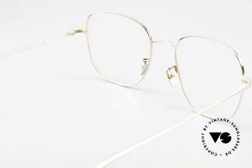 Gernot Lindner GL-302 925 Silver Square Panto, unworn from the 2019 collection, made in Germany, Made for Men and Women