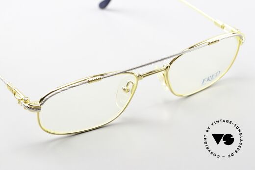 Fred Fregate - M Luxury Sailing Glasses M, unworn, like all our precious vintage eyeglass-frames, Made for Men