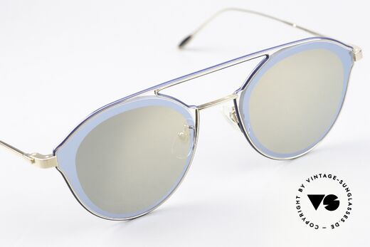 Yuichi Toyama US-016 Elegant Mirrored Sunnies, unworn pair from 2017 (for design lovers) + case, Made for Women
