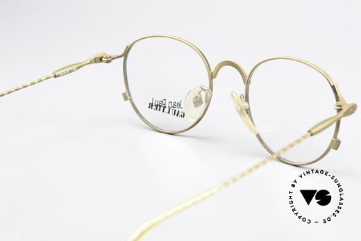 Jean Paul Gaultier 55-2172 Vintage Round Eyeglasses, NO RETRO frame, but an authentic old Original, Made for Men and Women