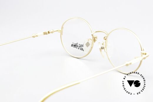 Jean Paul Gaultier 55-6109 Round Vintage Specs 90s, NO RETRO glasses; but a rare ORIGINAL from 1997, Made for Men and Women