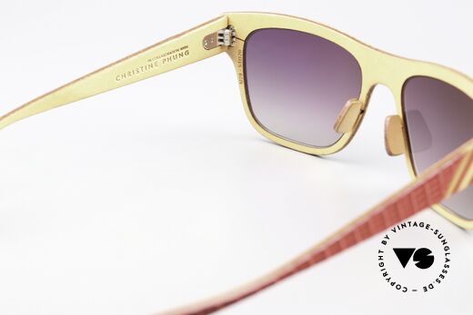 Lucas de Stael Christine Phung Iguana Skin & Leather, here, an unworn model with original case for a third, Made for Men and Women