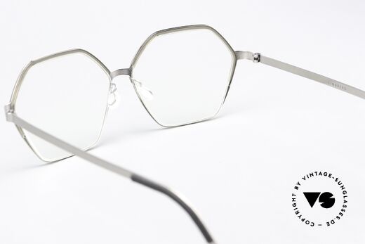 Lindberg 9852 Strip Titanium Designer Glasses For Women, orig. DEMO lenses can be replaced with prescriptions, Made for Women