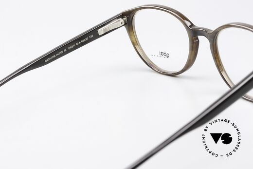 Götti Basti Genuine Horn Ladies Frame, here for a fraction; the frame fits progressive vision, Made for Women