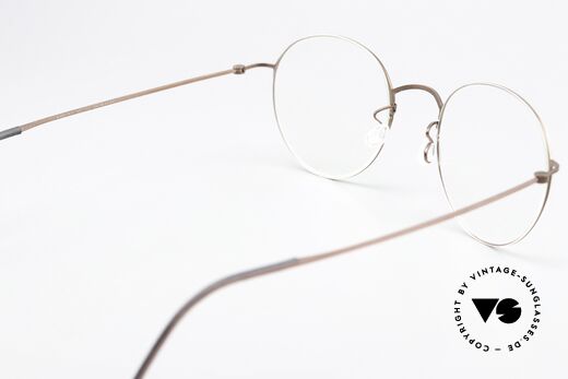 Lindberg 5504 Thintanium Thin Titanium Panto Frame, the orig. DEMO glasses can be exchanged as desired, Made for Men and Women