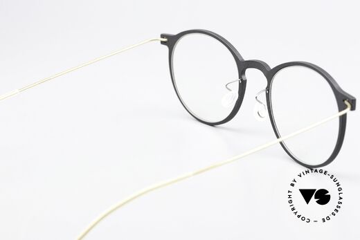 Lindberg 6541 NOW Dull Black And Matt Gold, unworn designer piece with original Lindberg case, Made for Men and Women Lindberg 6541 NOW Dull Black And Matt Gold, unworn designer piece with original Lindberg case, Made for Men and Women