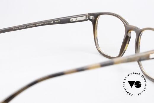 Freddie Wood GC1 Horn Frame Ladies & Gents, frame can be glazed as desired (progressive vision), Made for Men and Women