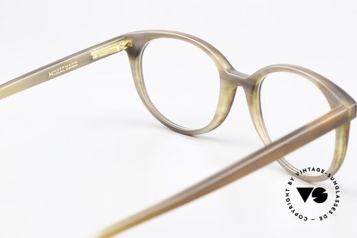 Hoffmann 2274 Glasses Made Of Real Horn, unworn pair from 2018, including original packaging, Made for Women