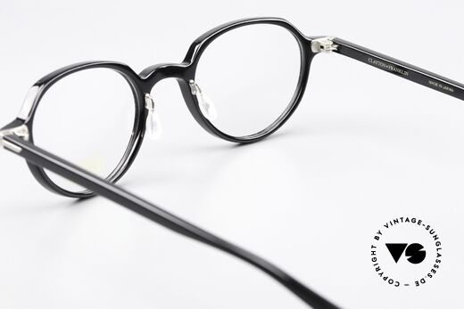 Clayton Franklin 759 Black Frame Made In Japan, an unworn unisex model from the 2017 collection, Made for Men and Women