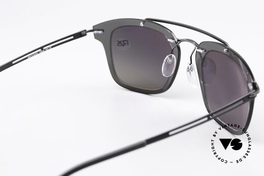 Silhouette 8690 Explorer Line Extension Serie, sun lenses are slightly silver mirrored; 100% UV, Made for Men and Women