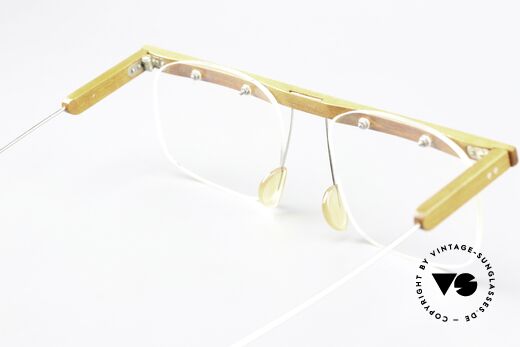 P. Klenk Bauhaus Vintage Frame Bauhaus Style, unworn, like all our vintage wood frames; incl. case by RS, Made for Men