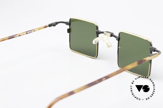 Robert Rüdger 0023 Insider Vintage Sunglasses, the futuristic metal frame fits optical (sun) lenses, too, Made for Men and Women