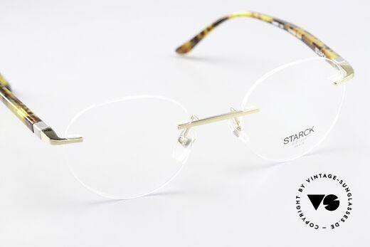 Starck Eyes SH2024 BioTech Rimless Glasses, this gives the glasses a noticeably fantastic comfort, Made for Men and Women