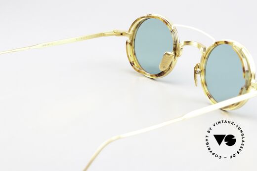 Jacques Marie Mage Ringo 2 Round Beta Titanium Frame, exact description: JMM Ringo 2 Pixie Virdian Gold, Made for Men and Women