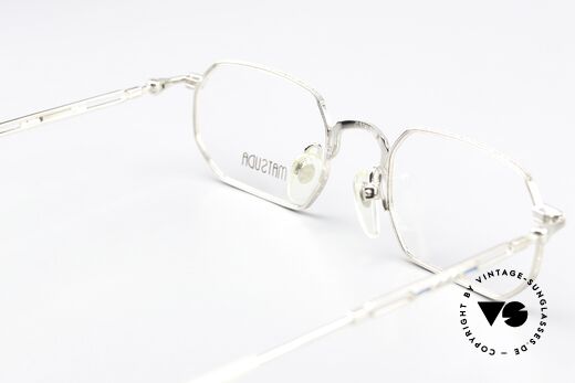 Matsuda 2881 Vintage Eyeglasses Square, NO retro glasses, but a 30 years old designer piece, Made for Men