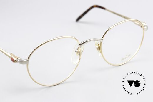 Bugatti 26158 Full Rimmed Panto Frame, unworn (like all our rare vintage Bugatti eyeglasses), Made for Men Bugatti 26158 Full Rimmed Panto Frame, unworn (like all our rare vintage Bugatti eyeglasses), Made for Men