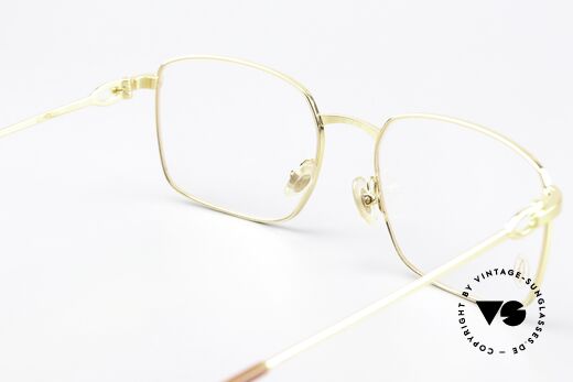 Cartier C-Decor Metal Gold-Plated Eyeglasses, frame can be glazed as desired (progressive lenses), Made for Men