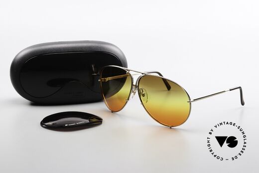 Porsche 5621 Unique Brown Yellow Orange, unworn item (including the original Porsche hard case), Made for Men
