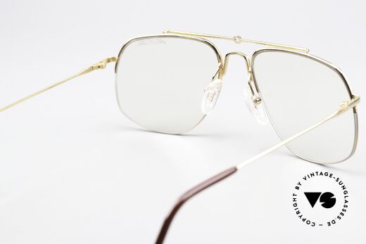 Alpina PCF 98 Nylor 90's Aviator Glasses, the frame can be glazed with lenses of any kind, Made for Men Alpina PCF 98 Nylor 90's Aviator Glasses, the frame can be glazed with lenses of any kind, Made for Men