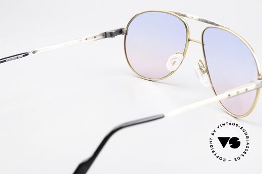 Alpina M1F771 Baby-Blue Pink Sun Lenss, never worn (like all our rare vintage Alpina shades), Made for Men