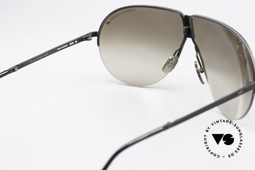 Porsche 5628 Brilliant 80's Folding Shades, delivered with the original Porsche folding leather case, Made for Men