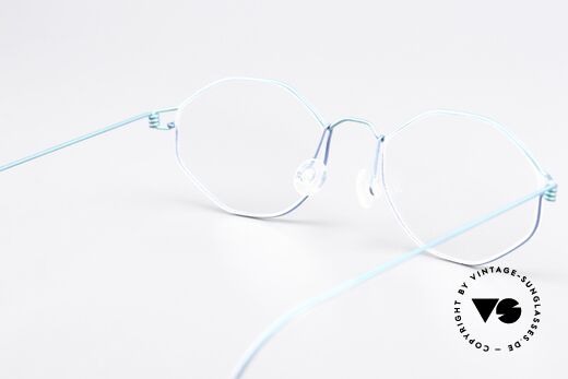 Lindberg Gamma Air Titan Rim Green Blue Bicolor Frame, simple & strong frame: free from screws, rivets & welds, Made for Men and Women