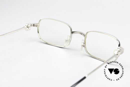 Cartier Dreamer - S 90s Frame Brushed Platinum, lens height is 30mm (varifocal / progressive lenses), Made for Men and Women