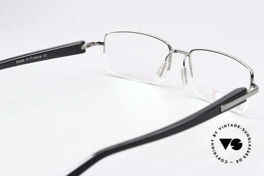 Tag Heuer 8204 Trends Polished Ruthenium Black, lens height 31mm; just about sufficient for varifocal, Made for Men