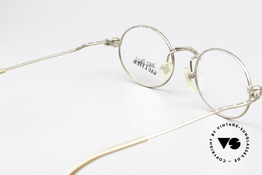 Jean Paul Gaultier 55-6105 Vintage Frame Antique Gold, the frame is made for optical or sun lenses optionally, Made for Men and Women