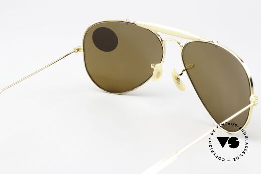 Ray Ban Outdoorsman Rare 58mm Size Shades, NO RETRO; an 80's original in untouched condition, Made for Men and Women