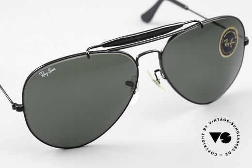 Ray Ban Outdoorsman II G15 Black Chrome Edition, unworn, NOS with orig. packaging, collector's item, Made for Men