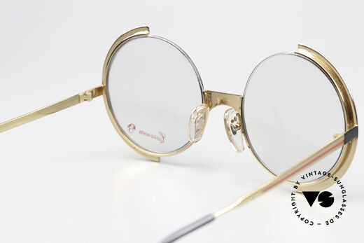 Casanova FC4 Round Art Glasses Unisex, demo lenses can be replaced with optical (sun)lenses, Made for Men and Women