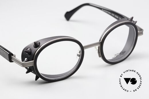 JF Rey Blackstorm Industrial Steampunk Design, unworn pair from 2019; top quality, made in France, Made for Men and Women