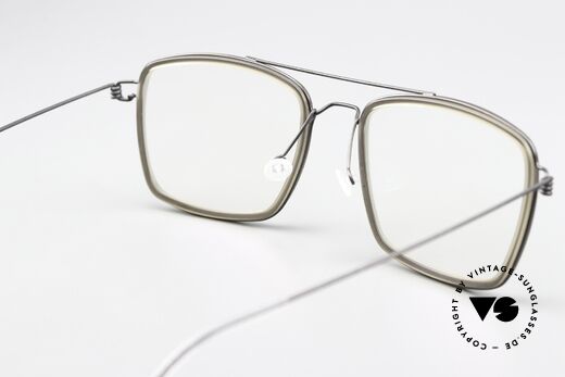 Lindberg Oscar Air Titan Rim Striking Men's Eyeglasses, orig. Lindberg DEMO lenses can be replaced optionally, Made for Men