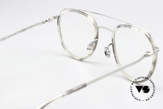 Mykita Jarmo Acetate Inlays In Horn Look, innovative flexible frame construction: one size fits all, Made for Men and Women