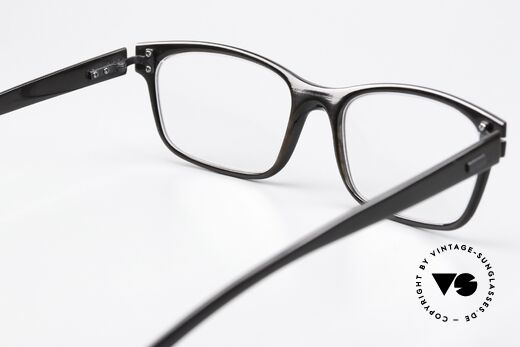 Hoffmann V7426 Horn Glasses Ladies & Gents, unworn unique item; incl. original Hoffmann packaging, Made for Men and Women