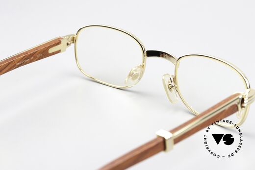 Cartier Breteuil Precious Wood Luxury Specs, orig. Cartier DEMO lenses can be replaced optionally, Made for Men and Women