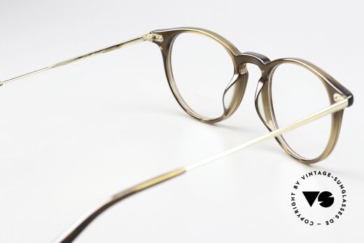 Oliver Peoples Ryerson Acetate Front Metal Temples, frame (acetate front) can be optically glazed as desired, Made for Men and Women