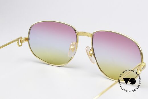Cartier Romance LC - L 80's Frame Sunrise Lenses, NO RETRO eyewear; a rare 30 years old vintage ORIGINAL!, Made for Men and Women