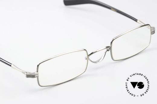 Lunor Swing A 37 Reading Specs Antique Silver, Size: medium, Made for Men