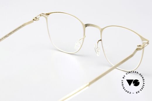 Mykita Ando Ladies Frame Classic Gold, innovative flexible frame construction: one size fits all, Made for Women