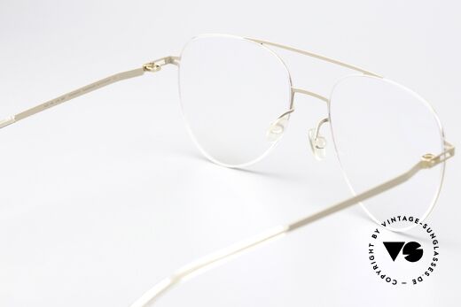Mykita Jun Large Aviator Lessrim Frame, innovative flexible frame construction in LARGE size, Made for Men and Women