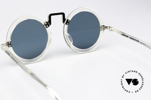 Jean Paul Gaultier 58-0275 Ahead of Its Time in Design, model 58-0275 in color 4 (crystal clear and silver), Made for Men and Women