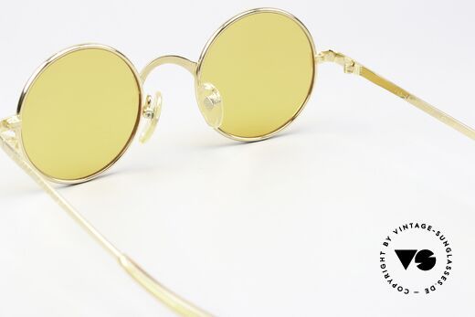Jean Paul Gaultier 57-0173 Orange Lenses For Twilight, new old stock; like all our old JPG designer eyewear, Made for Men and Women